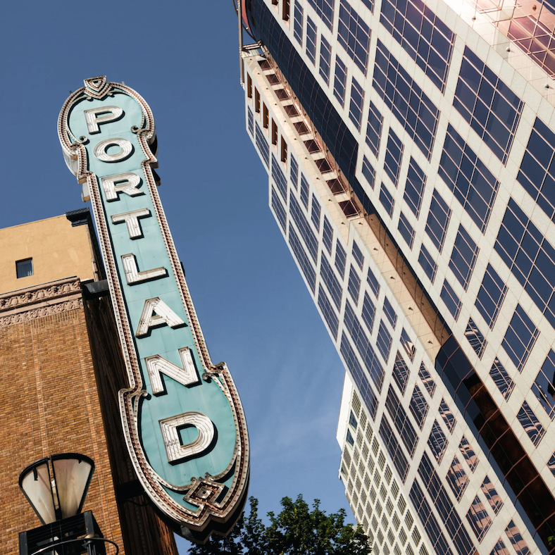 Portland Oregon sign